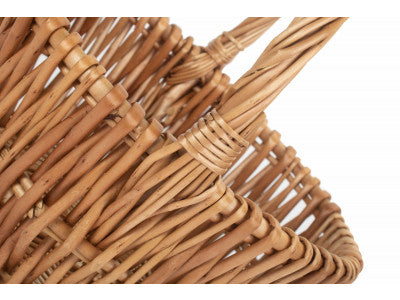 SIZE 1 DOUBLE STEAMED VERTICAL WEAVE SHOPPER