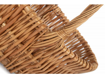 SIZE 2 DOUBLE STEAMED VERTICAL WEAVE SHOPPER