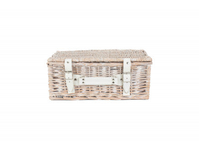 14" WHITE HAMPER