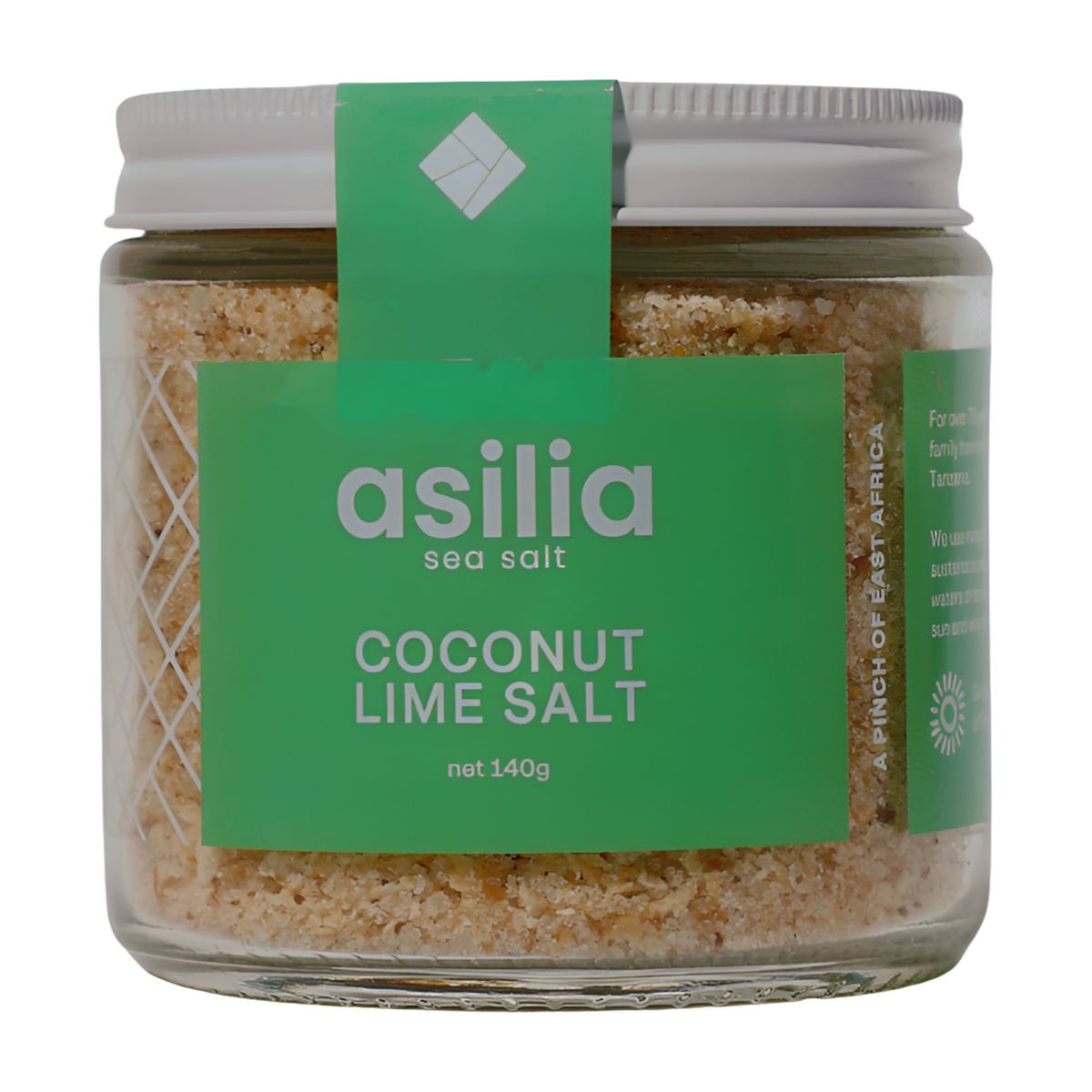 Asilia Sea Salt Coconut Lime Salt (140g)