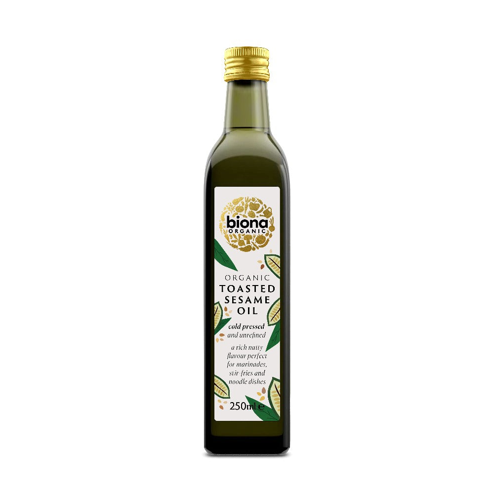 Biona Organic Toasted Sesame Seed Oil (250ml)