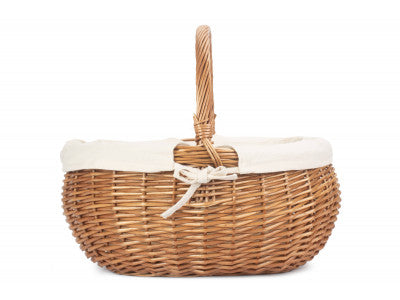 LARGE DELUXE SHOPPER with WHITE LINING