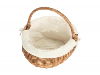 LARGE DELUXE SHOPPER with WHITE LINING