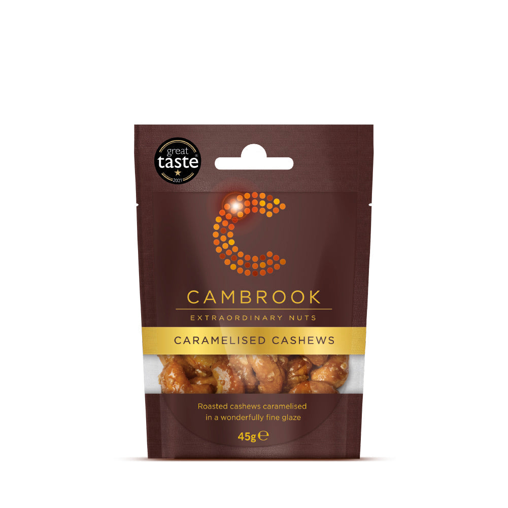 Cambrook Caramelised Cashews (45g)