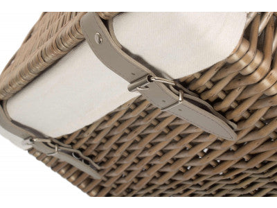 SIZE 1 - BOUTIQUE ANTIQUE WASH STORAGE LAUNDRY HAMPER with LINING