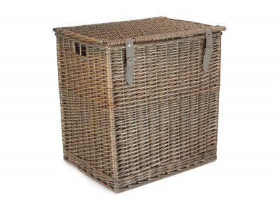 SIZE 2 - ANTIQUE WASH VINTNER STORAGE HAMPER