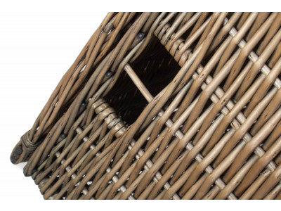 SIZE 2 - ANTIQUE WASH VINTNER STORAGE HAMPER