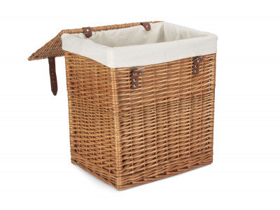 SIZE 1 - BOUTIQUE DOUBLE STEAMED WASH STORAGE LAUNDRY HAMPER with LINING