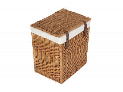 SIZE 1 - BOUTIQUE DOUBLE STEAMED WASH STORAGE LAUNDRY HAMPER with LINING