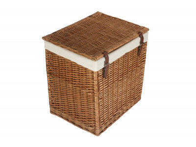 SIZE 2 - BOUTIQUE DOUBLE STEAMED WASH STORAGE LAUNDRY HAMPER with LINING