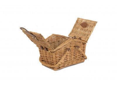 LIGHT STEAMED SWING HANDLE HAMPER