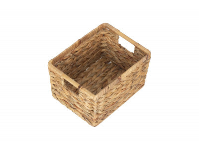 NORDIC WATER HYACINTH STORAGE BASKET SIZE 2