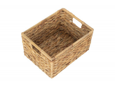 NORDIC WATER HYACINTH STORAGE BASKET SIZE 3