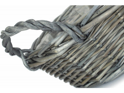 SMALL ROUND ANTIQUE WASH DISPLAY TRAY with PLASTIC LINING