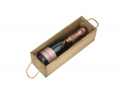 VINTAGE FIRED CHAMPAGNE & WINE PLANTER