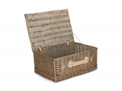 22" ANTIQUE WASH HAMPER