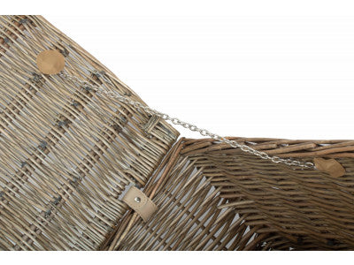22" ANTIQUE WASH HAMPER