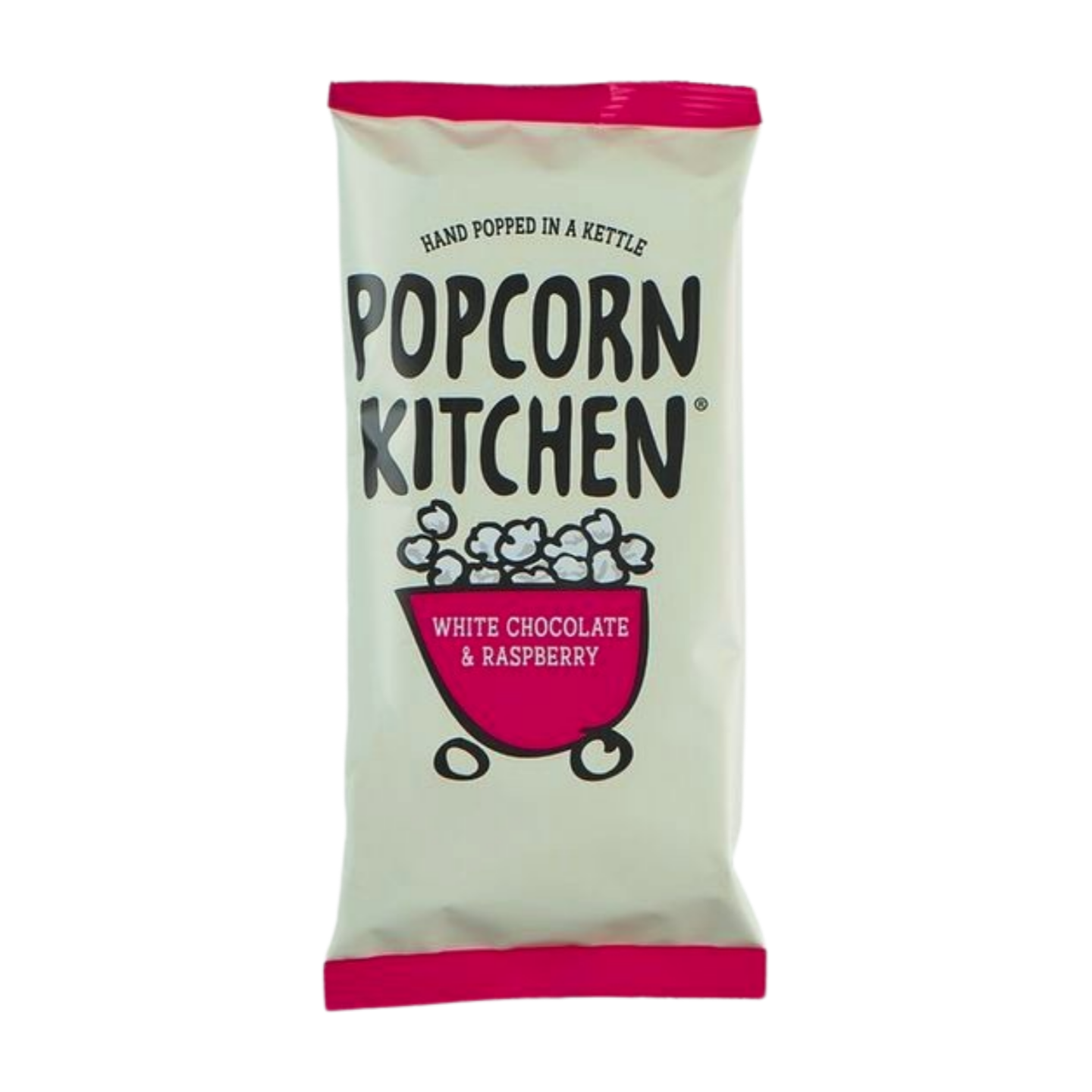 Popcorn Kitchen White Chocolate & Raspberry Popcorn (30g)