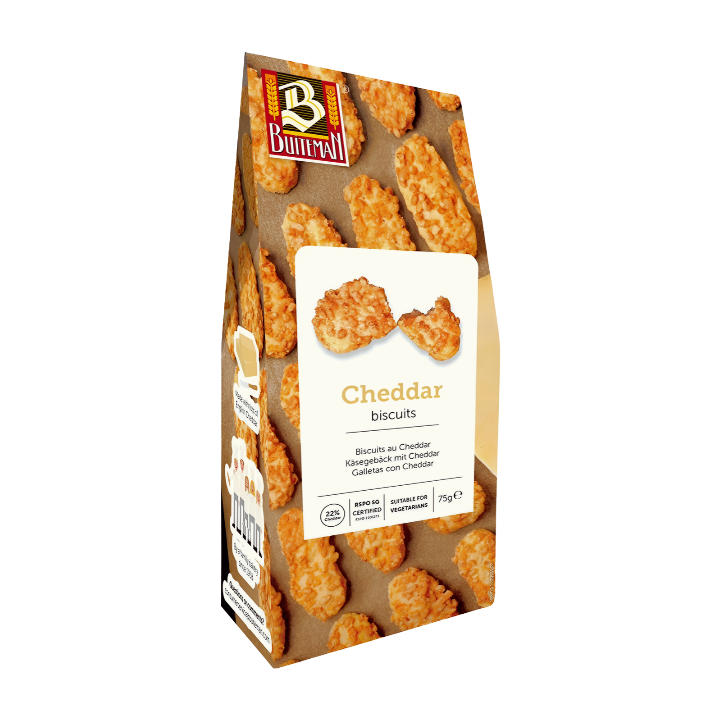 Buiteman Cheddar Biscuits (75g)