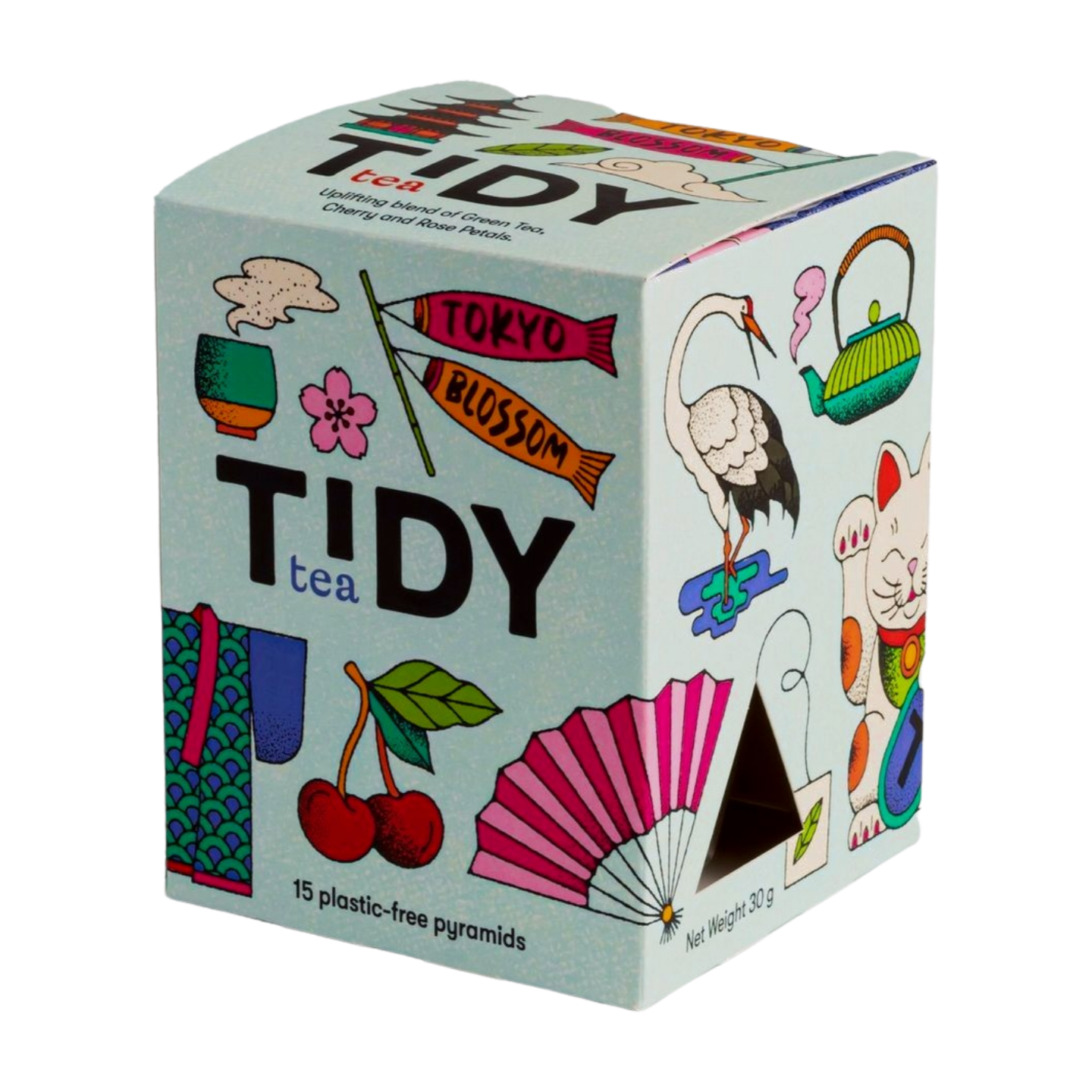 Tidy Tea Tokyo Blossom Tea (15 Pyramids)