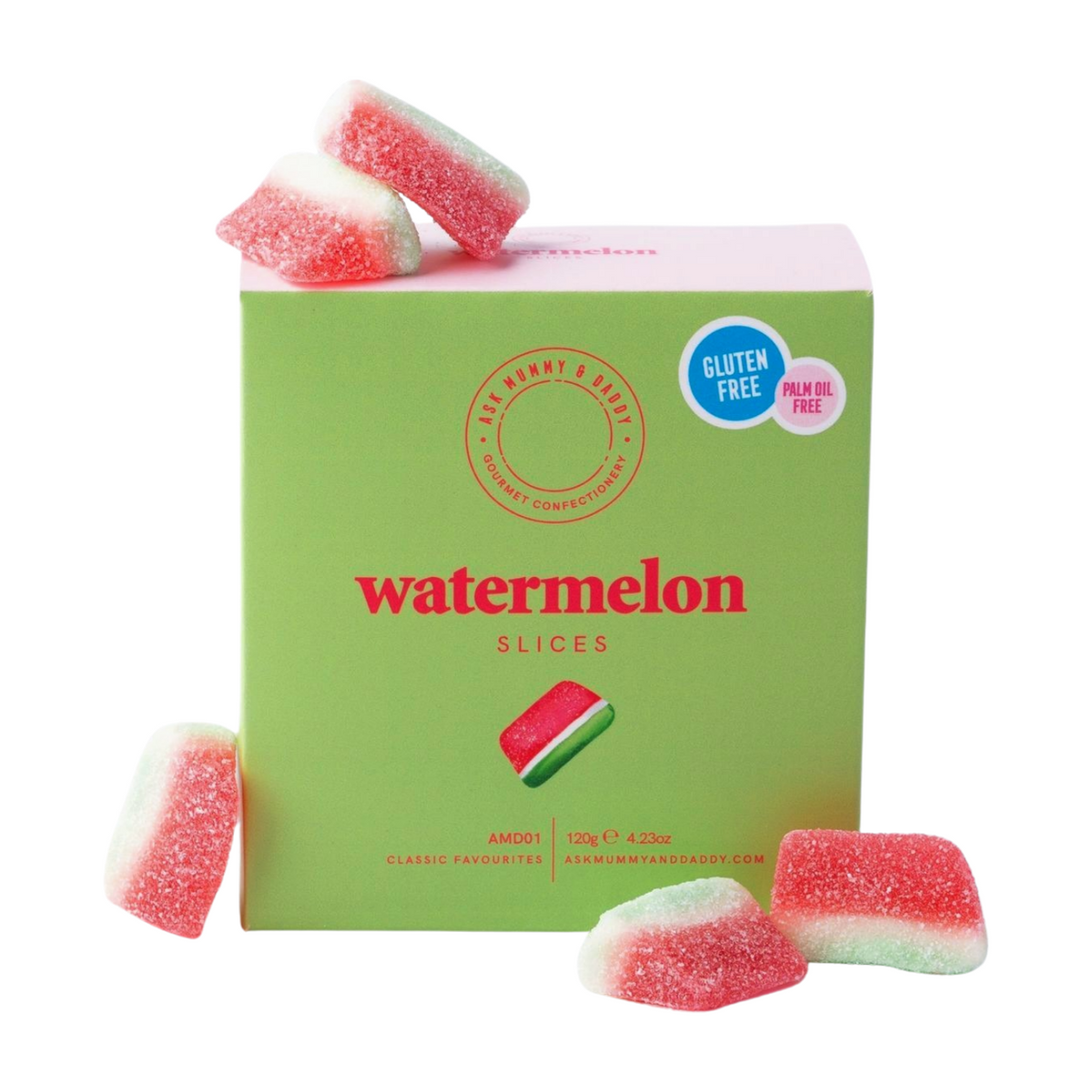 Ask Mummy & Daddy Watermelon Slices Gift Box (120g)