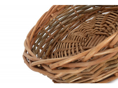 SMALL UNPEELED WILLOW ROUND TRAY