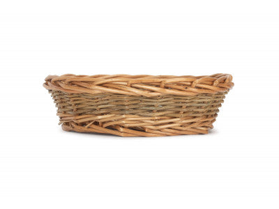MEDIUM UNPEELED WILLOW ROUND TRAY