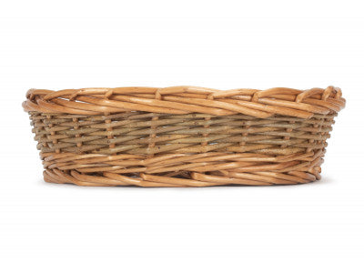 LARGE UNPEELED WILLOW ROUND TRAY