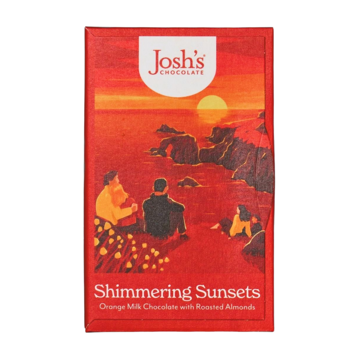 Josh's Chocolate Orange Milk Chocolate Buttons with Almonds (140g)