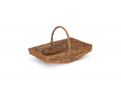 SMALL UNPEELED WILLOW GARDEN TRUG