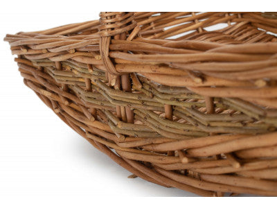 SMALL UNPEELED WILLOW GARDEN TRUG