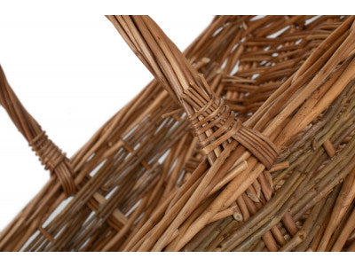 SMALL UNPEELED WILLOW GARDEN TRUG