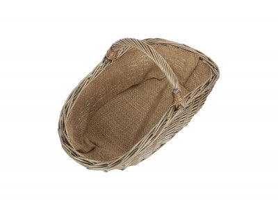 SMALL ANTIQUE WASH HARVESTING BASKET