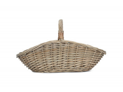 SMALL ANTIQUE WASH HARVESTING BASKET