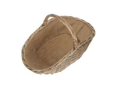 LARGE ANTIQUE WASH HARVESTING BASKET