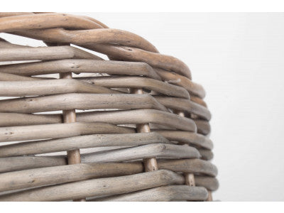 LARGE ROUND ANTIQUE WASH PLANTER