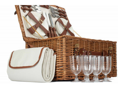 6 PERSON CLASSIC PICNIC HAMPER
