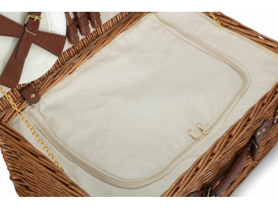 6 PERSON CLASSIC PICNIC HAMPER