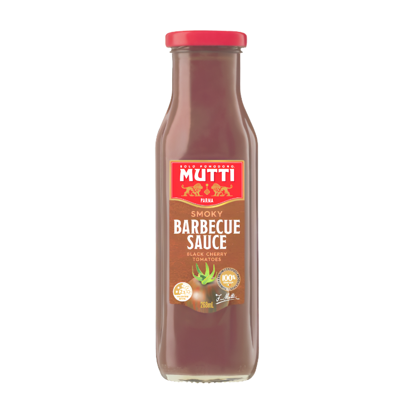 Mutti Smoky Barbecue Sauce with Cherry Tomatoes (300g)