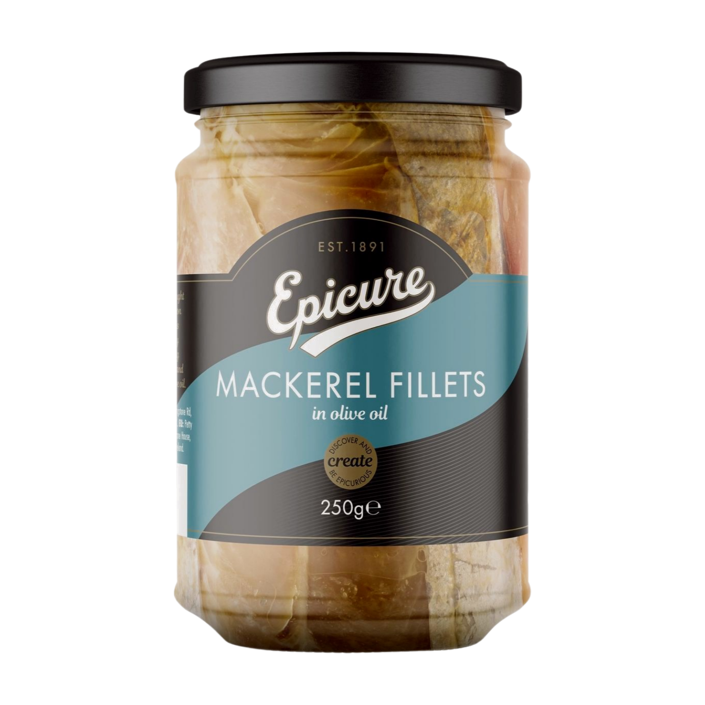 Epicure Mackerel Fillets in Olive Oil (250g)