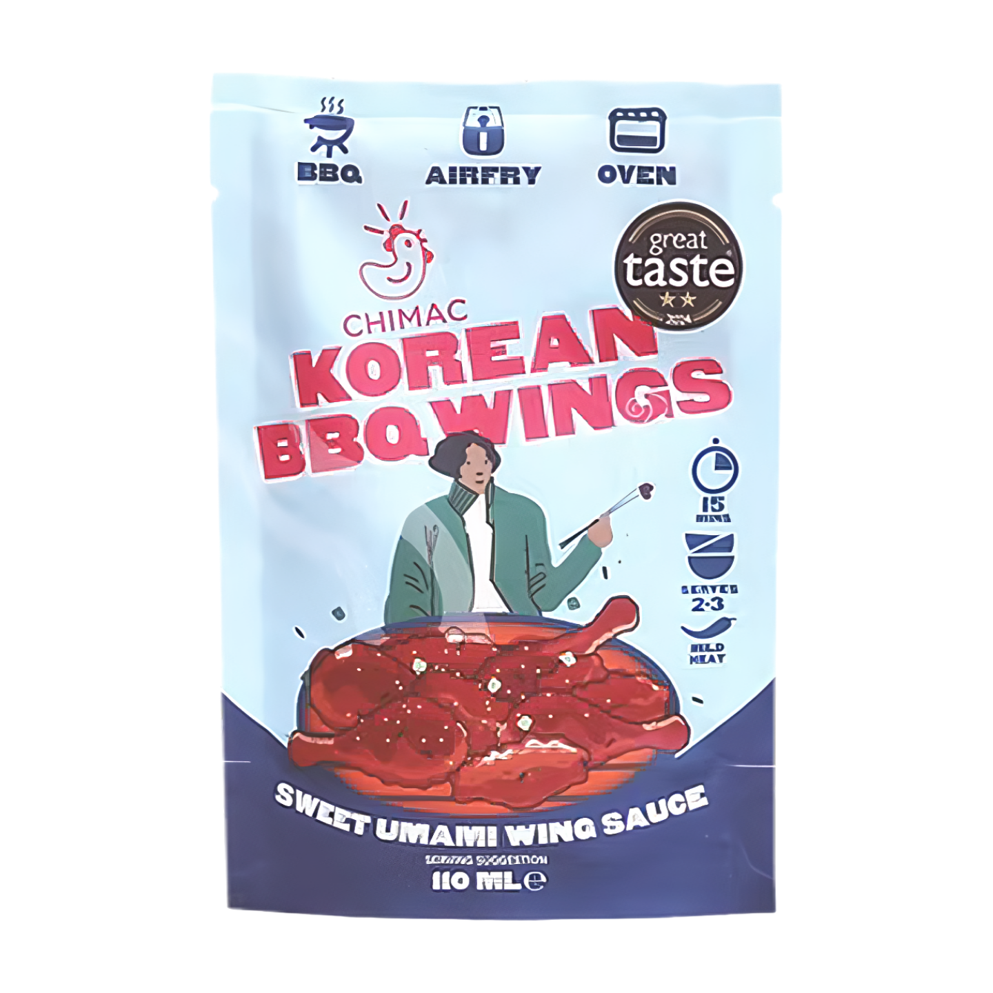 Chimac Korean BBQ Wings Sauce (110ml)