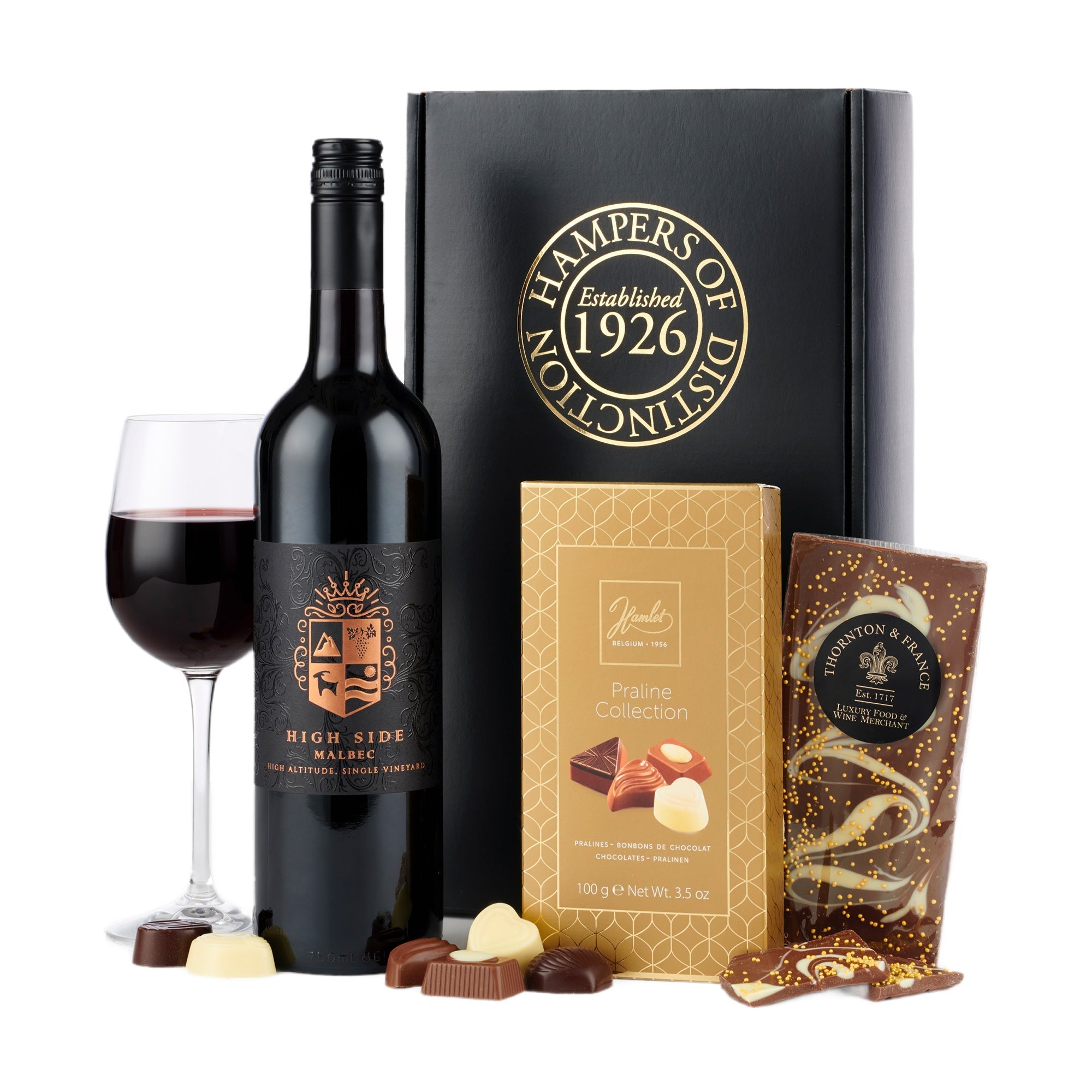 Red Wine & Chocolates Gift Box