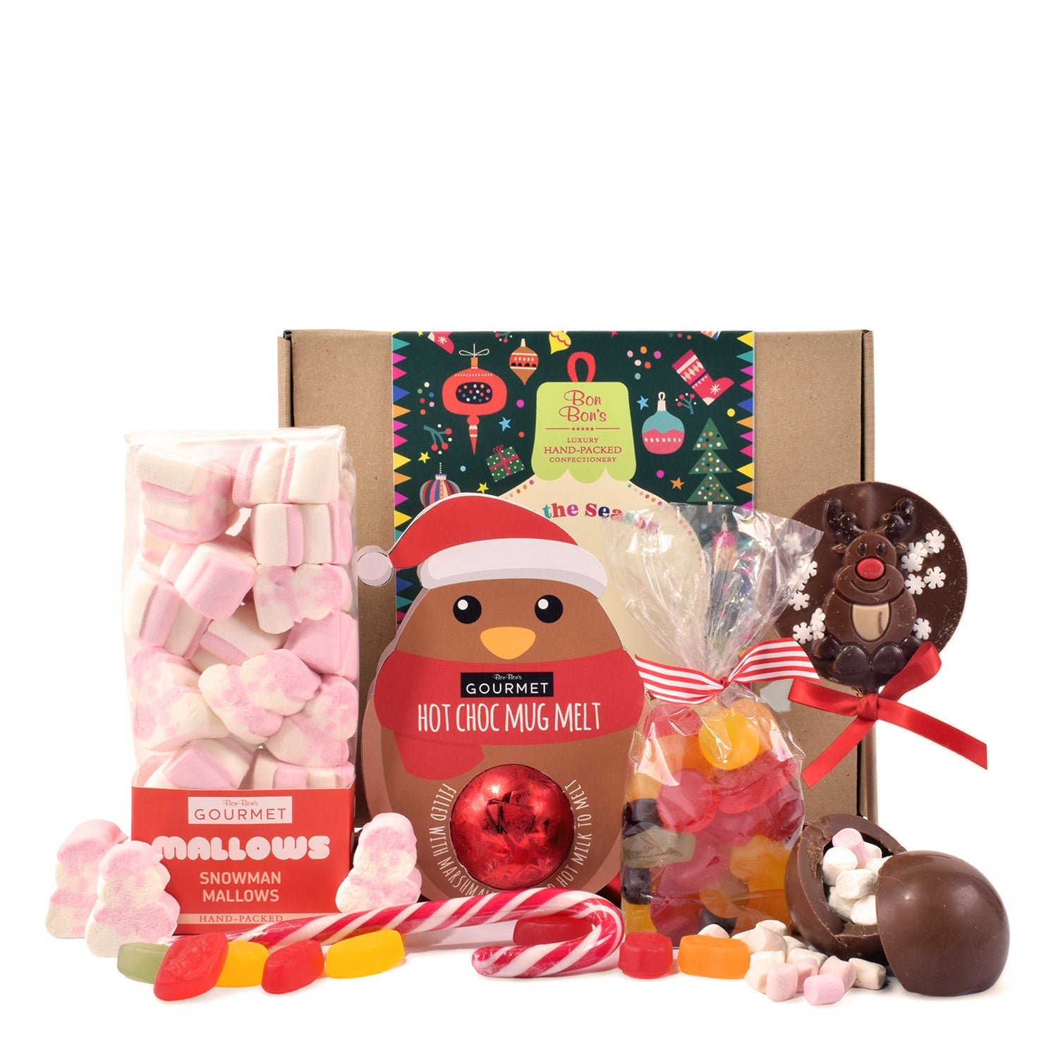 Bon Bons Festive Treats Gift Box Christmas Sweets Hamper