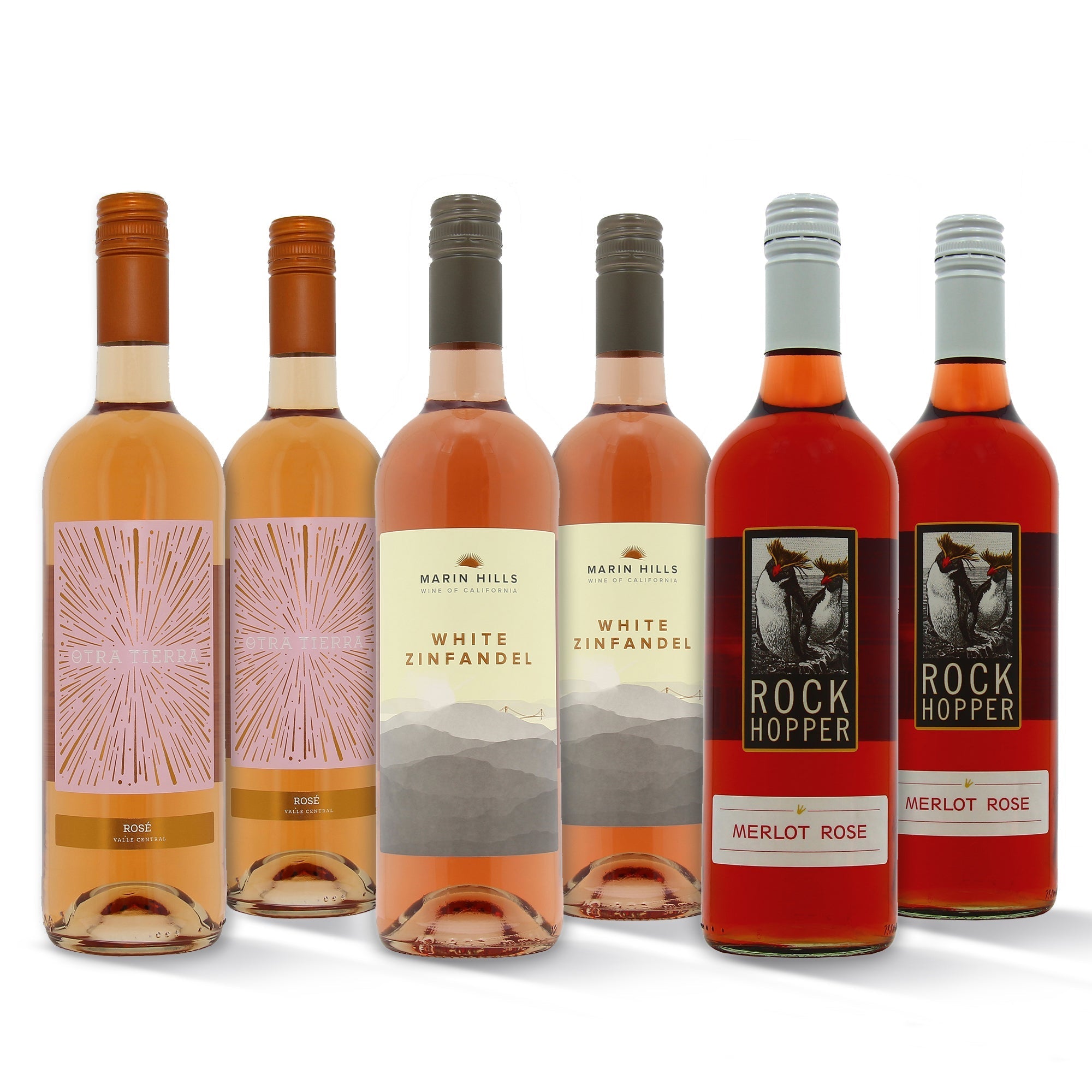 Rose Wine Selection Box Case of 6 x 75cl