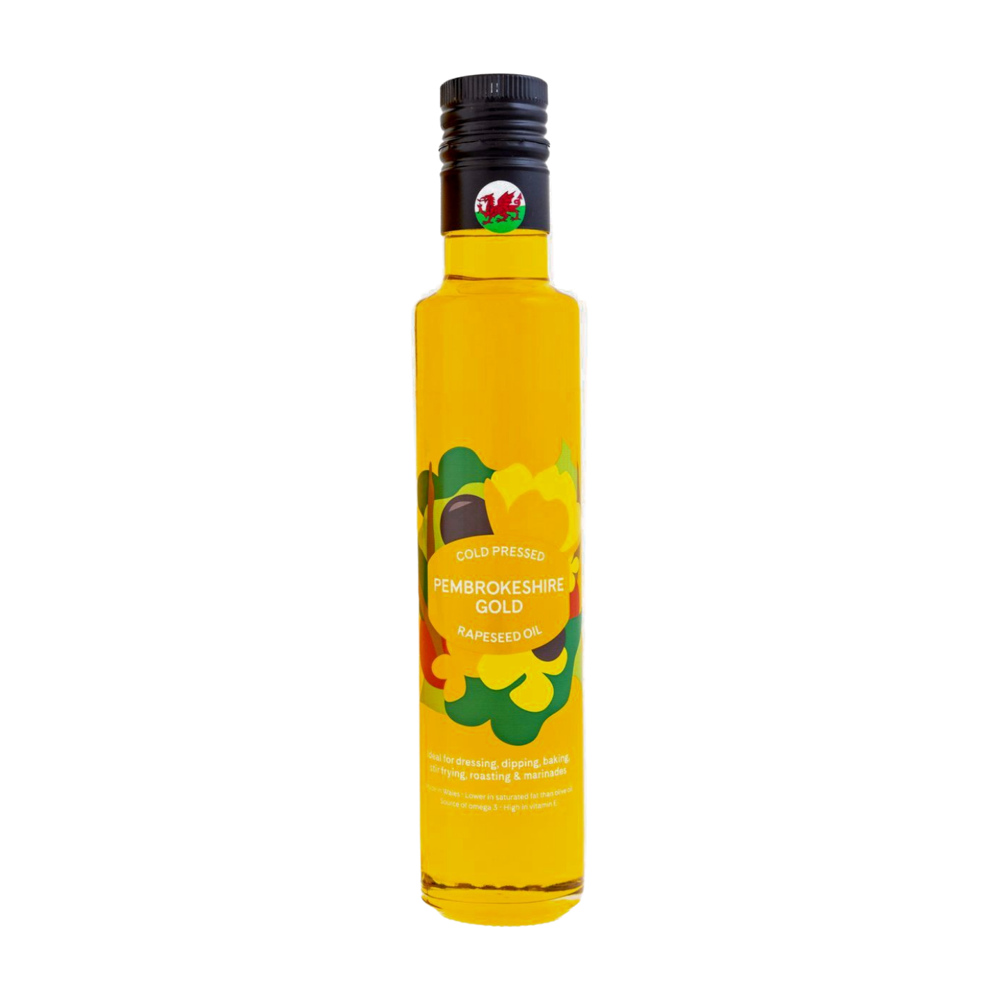 Pembrokeshire Gold Original Welsh Cold Pressed Rapeseed Oil (250ml)