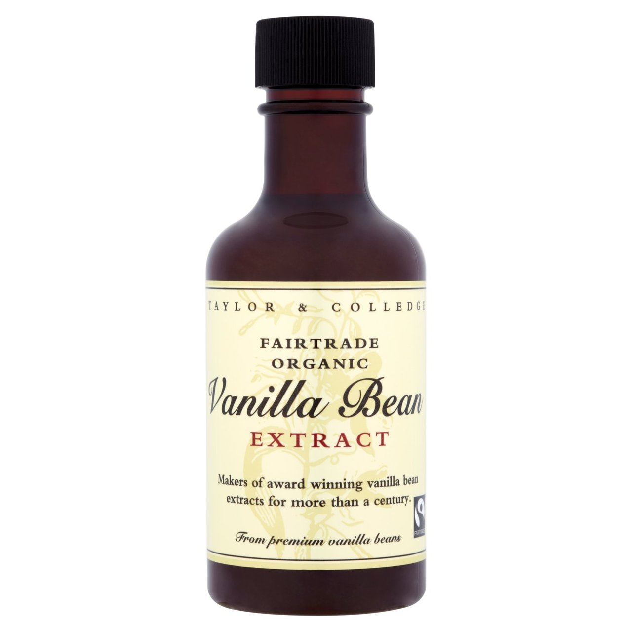 Taylor & Colledge Organic Vanilla Bean Extract (100ml)