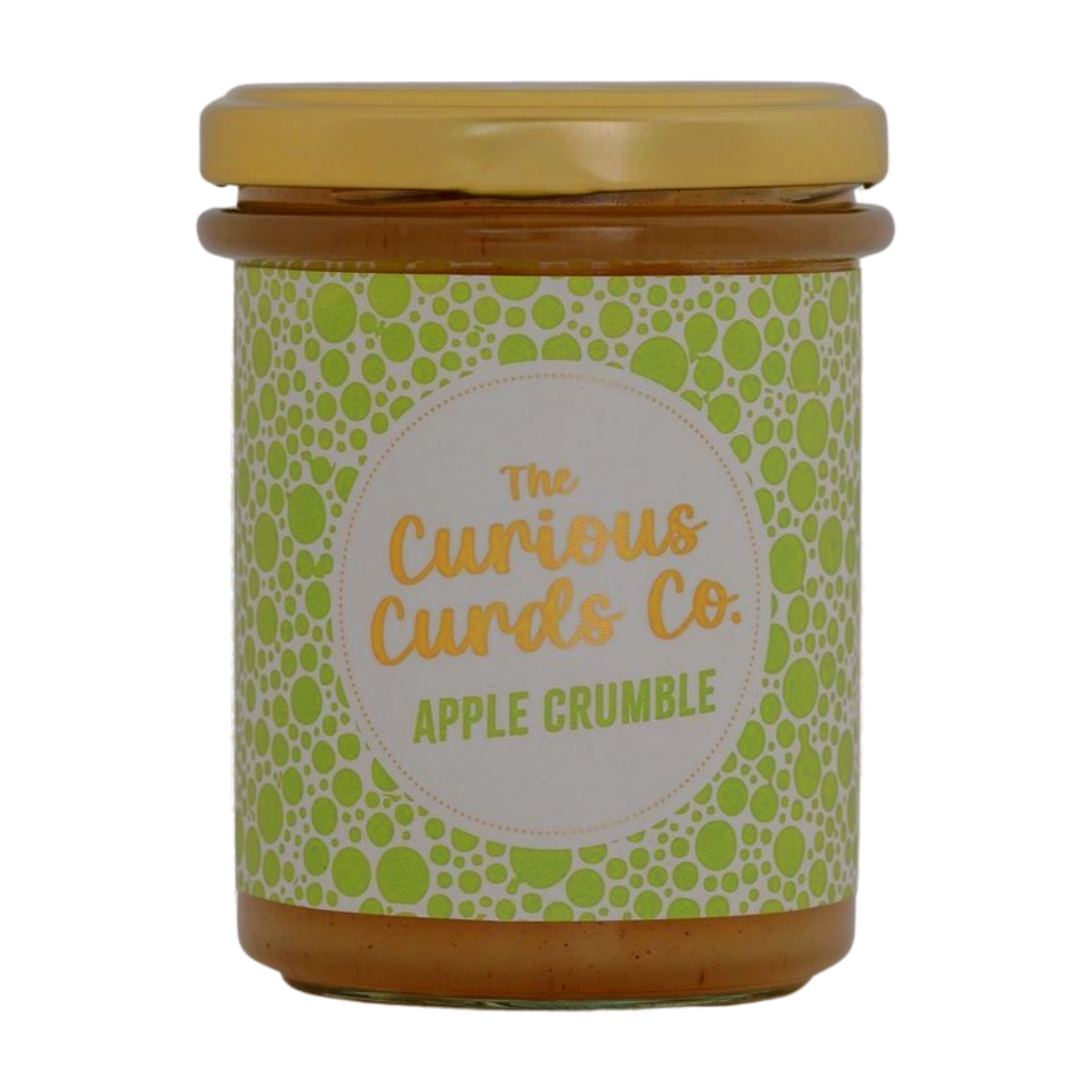 The Curious Curds Co. Apple Crumble Curd (210g)