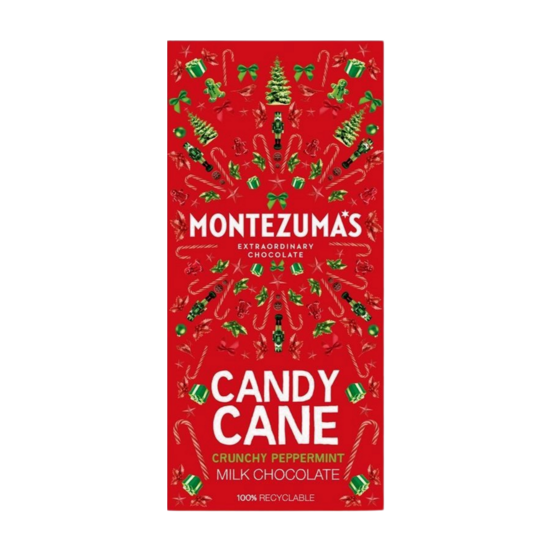 Montezuma's Candy Cane Crunchy Peppermint Milk Chocolate (90g)