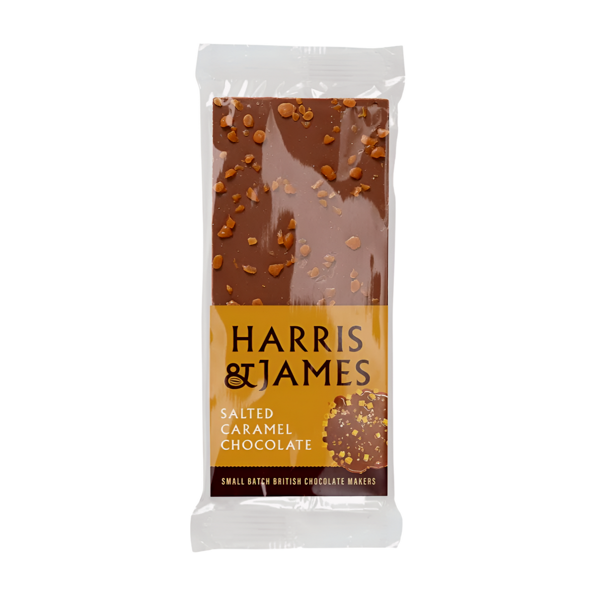 Harris & James Salted Caramel Chocolate Bar (100g)