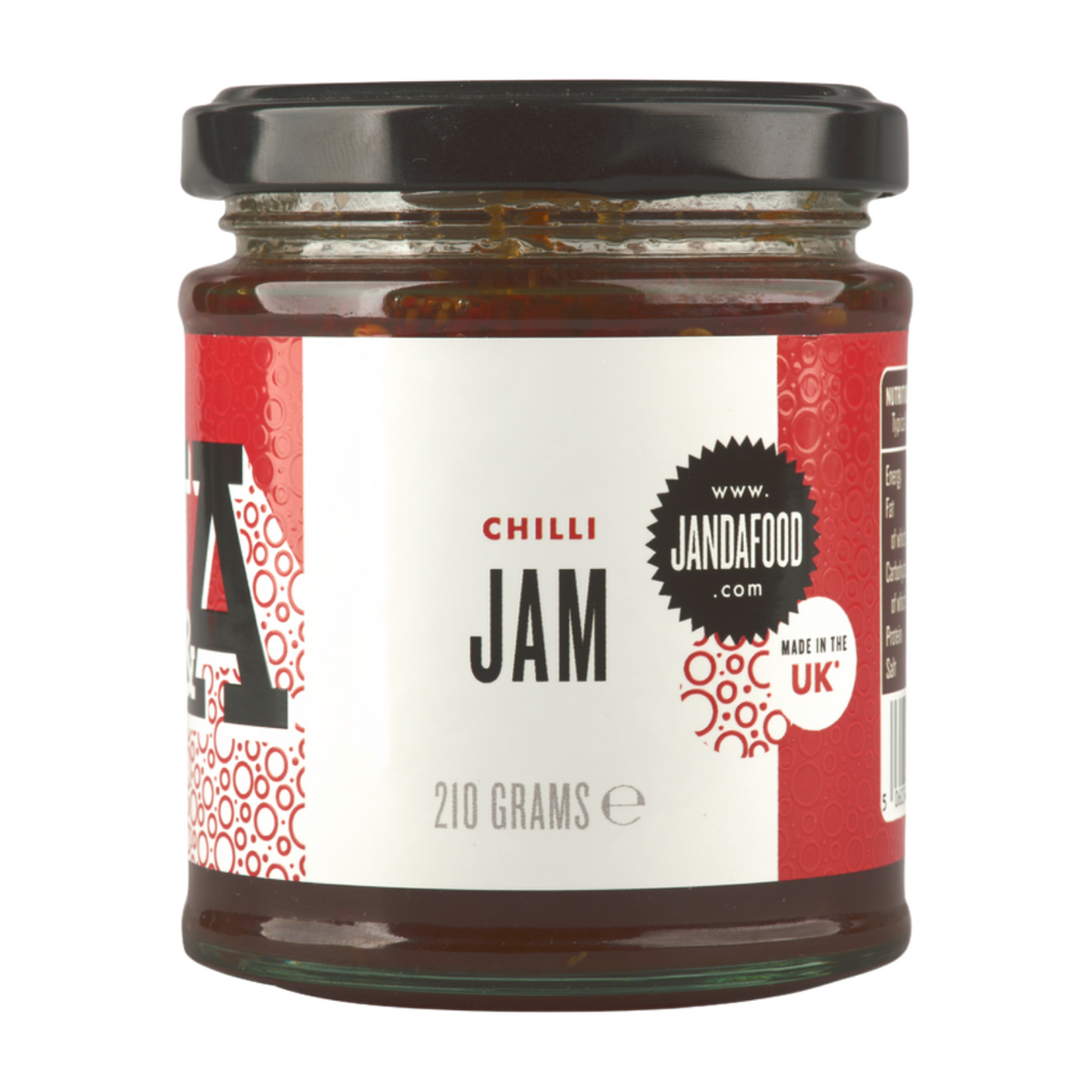 J&A Chilli Jam (210g)